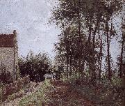 Farm Road side, Camille Pissarro